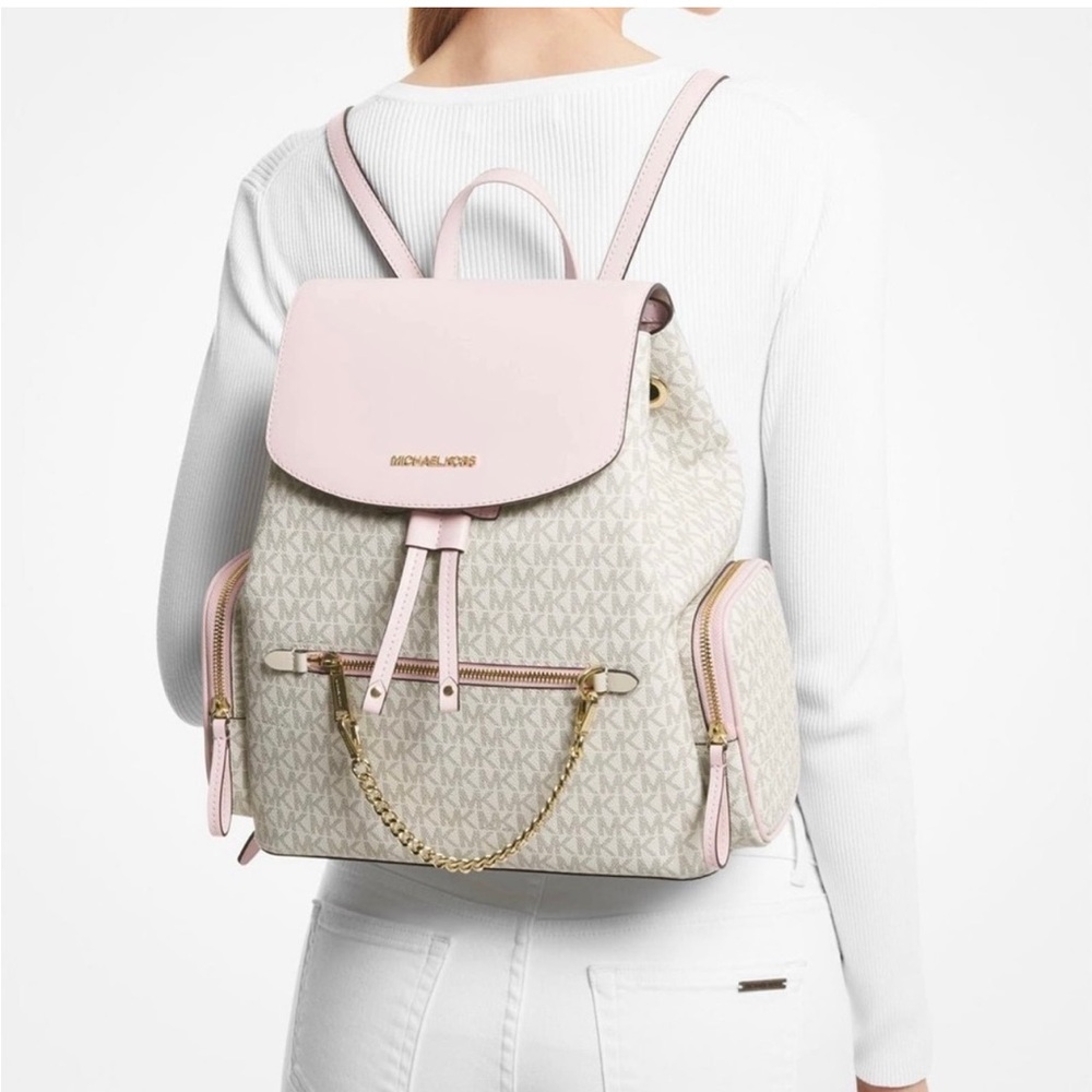 Michael Kors Backpack Jet Set MK Logo Large
Chain Backpack Powder Blush Multi